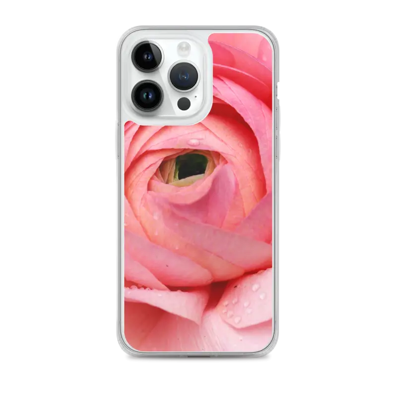 Bloom in Pink: Stylish Flower Iphone Case Protection - Iphone 14 Pro Max Phone Case