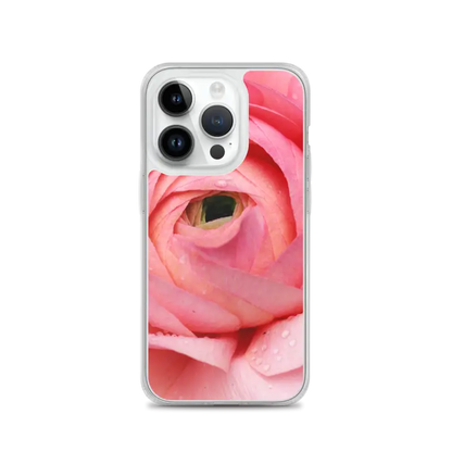 Bloom in Pink: Stylish Flower Iphone Case Protection - Iphone 14 Pro Phone Case