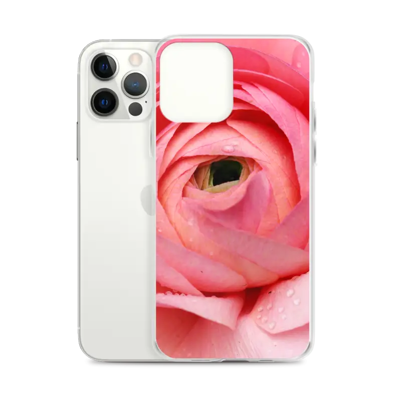 Bloom in Pink: Stylish Flower Iphone Case Protection - Phone Case