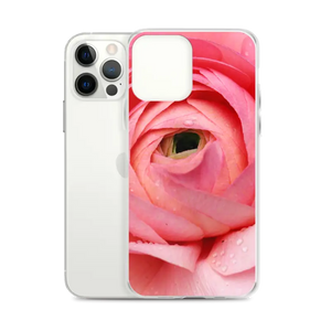 Pink Flower Iphone Case Polycarbonate Polyurethane Style - Dipaliz - Mobile Phone Cases