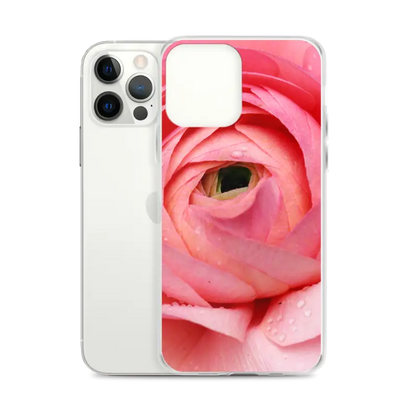 Bloom in Pink: Stylish Flower Iphone Case Protection - Phone Case