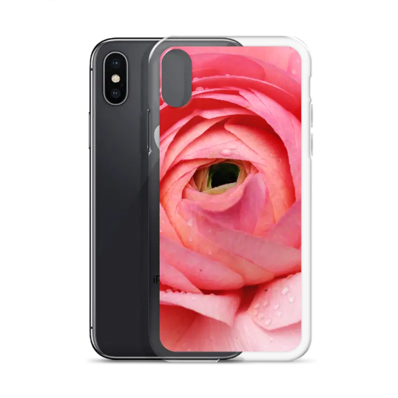 Bloom in Pink: Stylish Flower Iphone Case Protection - Phone Case