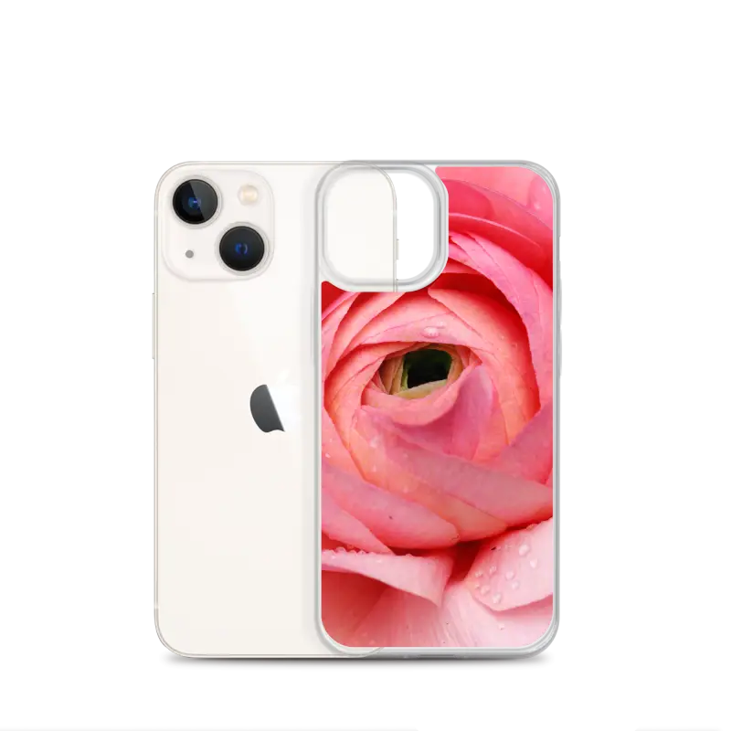 Bloom in Pink: Stylish Flower Iphone Case Protection - Phone Case