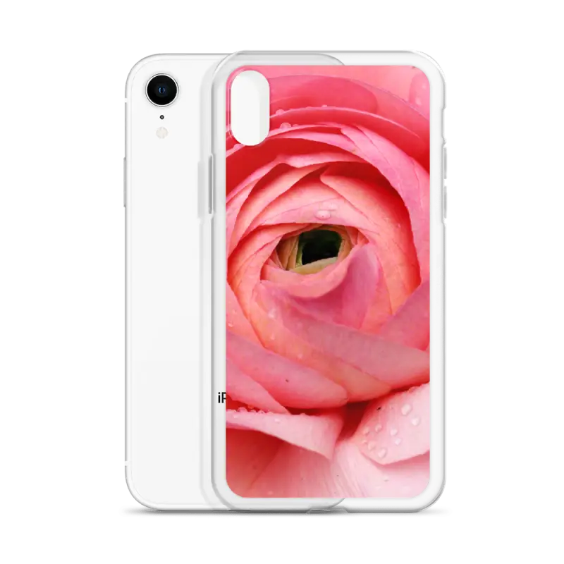 Bloom in Pink: Stylish Flower Iphone Case Protection - Phone Case