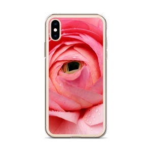 Pink Flower Iphone Case Polycarbonate Polyurethane Style - Dipaliz - Mobile Phone Cases