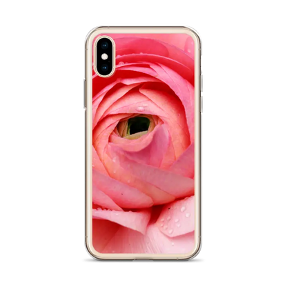 Bloom in Pink: Stylish Flower Iphone Case Protection - Phone Case