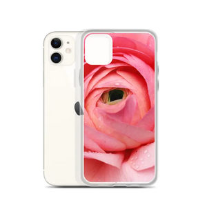 Pink Flower Iphone Case Polycarbonate Polyurethane Style - Dipaliz - Mobile Phone Cases