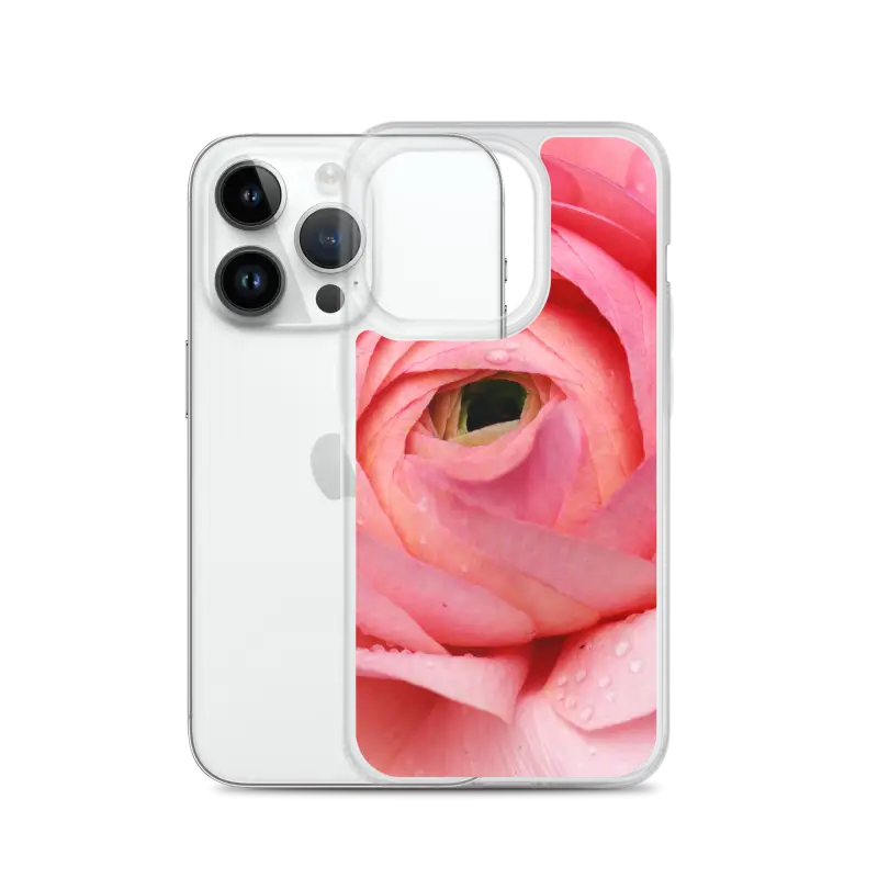 Bloom in Pink: Stylish Flower Iphone Case Protection - Phone Case