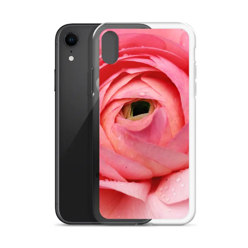 Bloom in Pink: Stylish Flower Iphone Case Protection - Phone Case