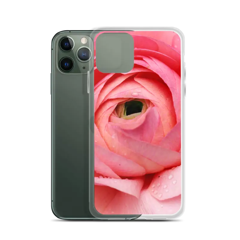 Bloom in Pink: Stylish Flower Iphone Case Protection - Phone Case