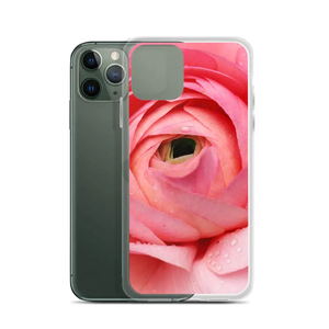 Pink Flower Iphone Case Polycarbonate Polyurethane Style - Dipaliz - Mobile Phone Cases