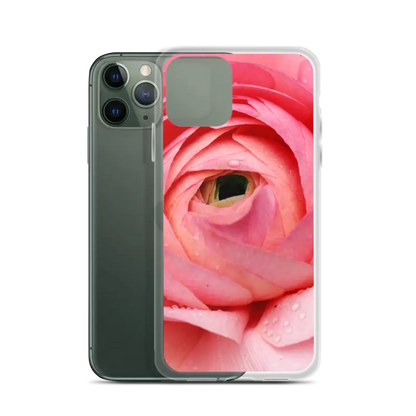 Bloom in Pink: Stylish Flower Iphone Case Protection - Phone Case