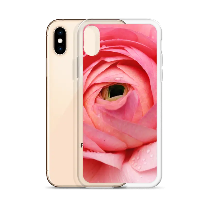 Bloom in Pink: Stylish Flower Iphone Case Protection - Phone Case