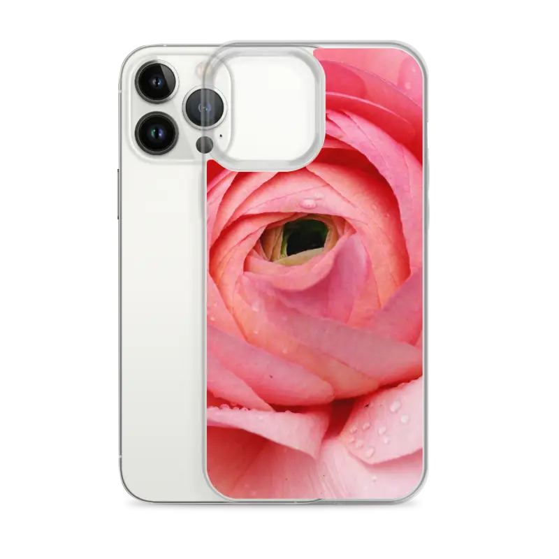 Bloom in Pink: Stylish Flower Iphone Case Protection - Phone Case