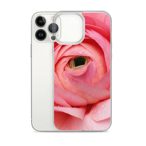 Pink Flower Iphone Case Polycarbonate Polyurethane Style - Dipaliz - Mobile Phone Cases