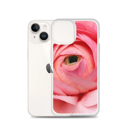 Bloom in Pink: Stylish Flower Iphone Case Protection - Phone Case