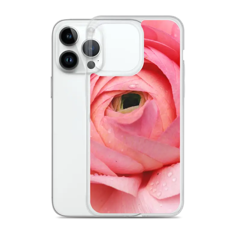 Bloom in Pink: Stylish Flower Iphone Case Protection - Phone Case