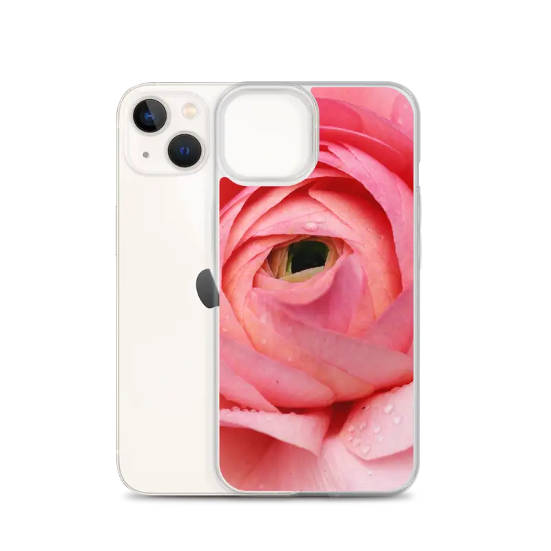 Bloom in Pink: Stylish Flower Iphone Case Protection - Phone Case