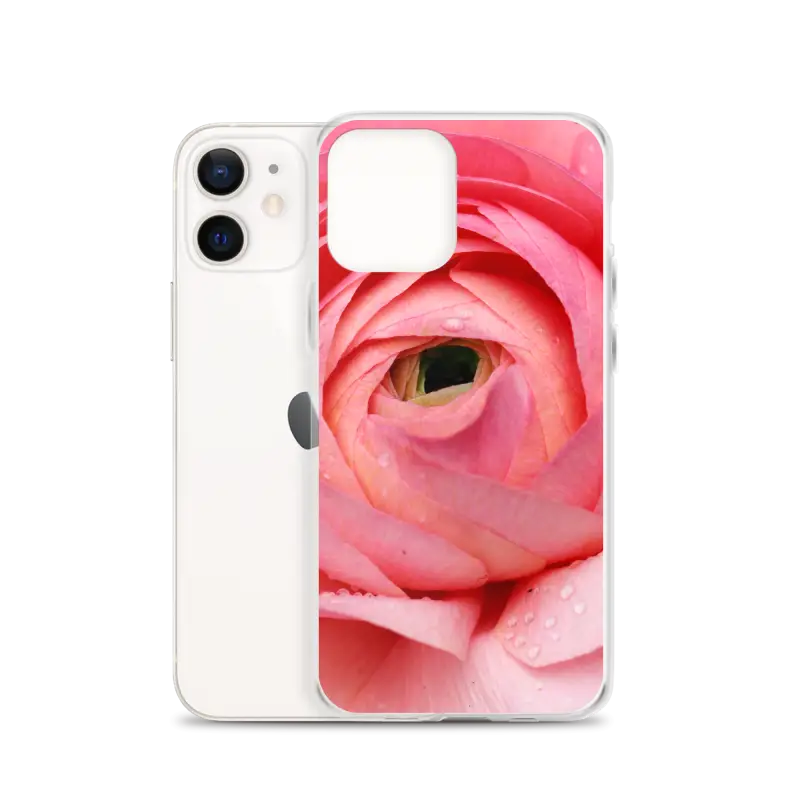 Bloom in Pink: Stylish Flower Iphone Case Protection - Phone Case