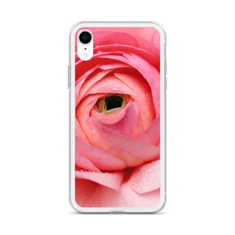 Bloom in Pink: Stylish Flower Iphone Case Protection - Phone Case