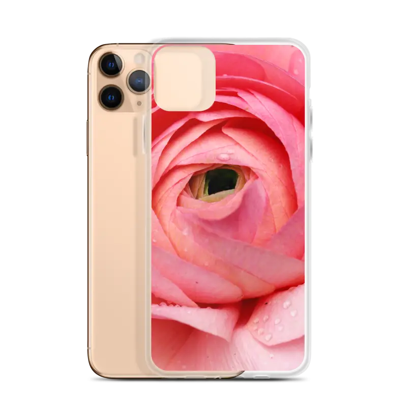 Bloom in Pink: Stylish Flower Iphone Case Protection - Phone Case