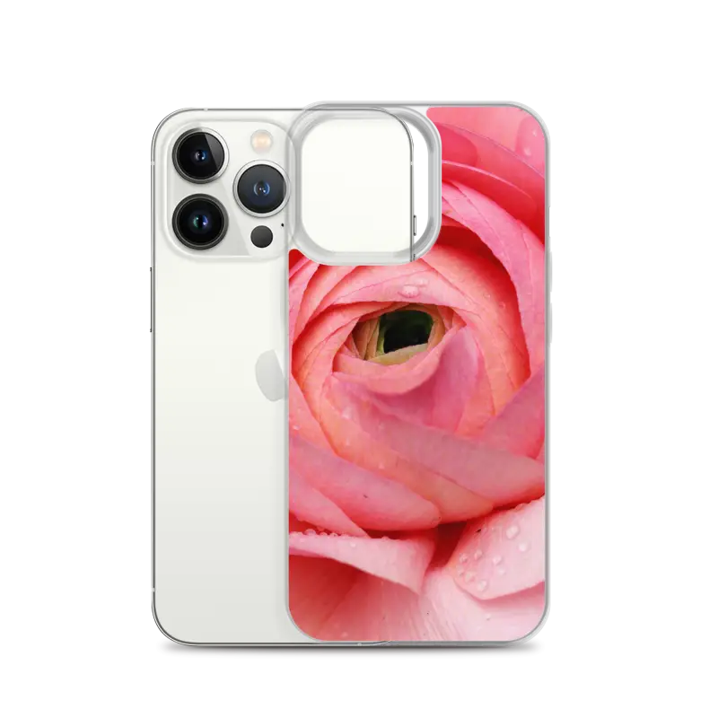 Bloom in Pink: Stylish Flower Iphone Case Protection - Phone Case