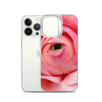 Bloom in Pink: Stylish Flower Iphone Case Protection - Phone Case