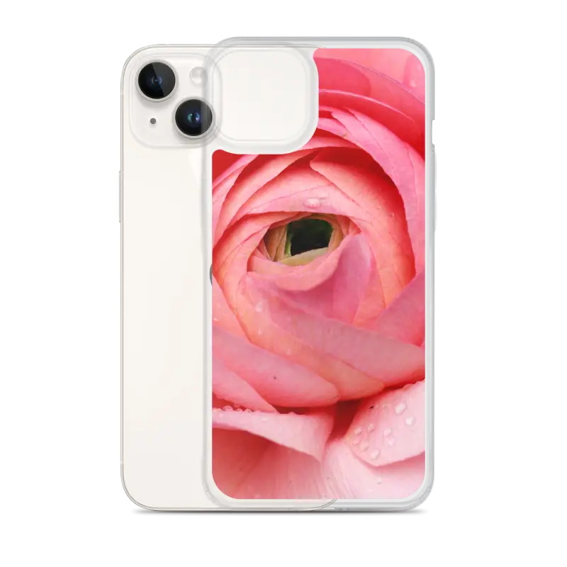 Bloom in Pink: Stylish Flower Iphone Case Protection - Phone Case