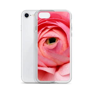 Pink Flower Iphone Case Polycarbonate Polyurethane Style - Dipaliz - Mobile Phone Cases