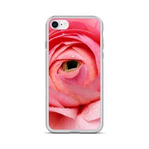 Pink Flower Iphone Case Polycarbonate Polyurethane Style - Dipaliz - Se - Mobile Phone Cases