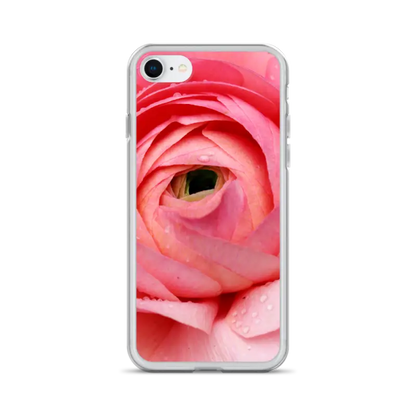 Bloom in Pink: Stylish Flower Iphone Case Protection - Iphone Se Phone Case