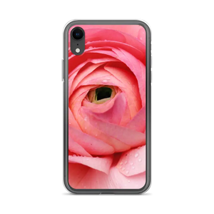 Pink Flower Iphone Case Polycarbonate Polyurethane Style - Dipaliz - Xr - Mobile Phone Cases