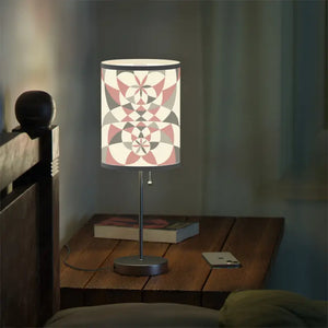 Grey Pattern Lamp us Ca Plug - Modern Home Lighting - Dipaliz - Light Grey / Silver / one Size - Lamps