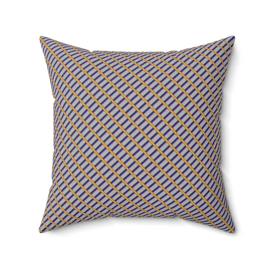 Transform your Space: Abstract Pattern Polyester Square Pillow - 20’’ × Home Decor