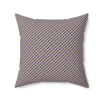 Abstract Pattern Spun Polyester Square Pillow - Home Decor