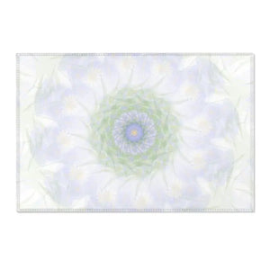 Purple Area Rugs Geometric Pattern Polyester Chenille - Dipaliz - 36’’ × 24’’