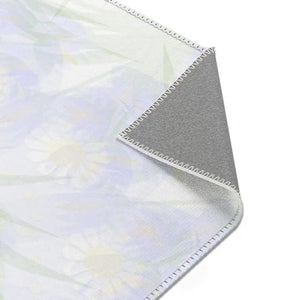 Purple Area Rugs Geometric Pattern Polyester Chenille - Dipaliz