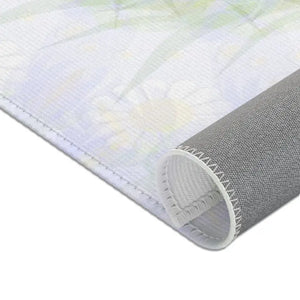 Purple Area Rugs Geometric Pattern Polyester Chenille - Dipaliz