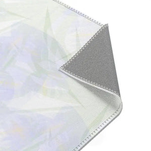 Purple Area Rugs Geometric Pattern Polyester Chenille - Dipaliz