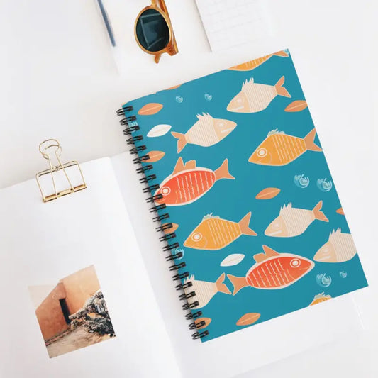 Chic Ruled Line - Stylish Notebooks to Brighten your Day - one Size Paper Products