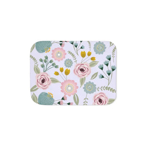 Sherpa Blanket Spring Florals Two Colors Cozy Comfort - Dipaliz - Blankets