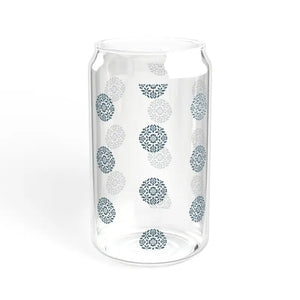 Chic Sipper Clear Tempered Glass Stylish Reusable Drinkware - Dipaliz - Tumblers