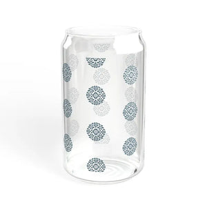 Chic Sipper Clear Tempered Glass Stylish Reusable Drinkware - Dipaliz - Tumblers