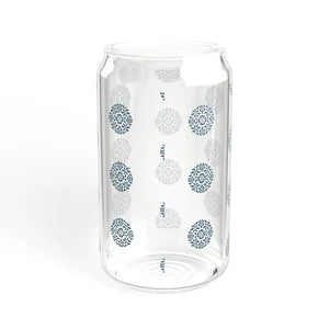 Chic Sipper Clear Tempered Glass Stylish Reusable Drinkware - Dipaliz - Tumblers