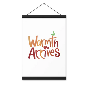 Statement Piece Matte Poster with Wooden Hangers - Dipaliz - 12″×18″ - Posters Prints & Visual Artwork