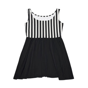 Women’s Skater Dress – Organic Flowy Summer - Dipaliz - Dresses - Xs