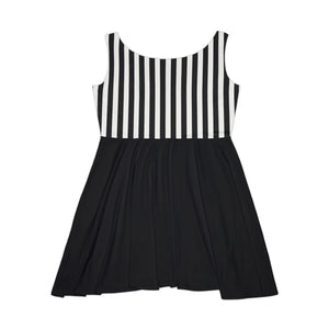 Women’s Skater Dress – Organic Flowy Summer - Dipaliz - Dresses - Xs