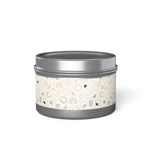 Chic Tin Candles Modern Minimalist Home Fragrance Gifts Dipaliz - 4oz / Silver / Spa Retreat