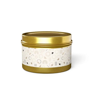 Chic Tin Candles Modern Minimalist Home Fragrance Gifts Dipaliz - 4oz / Gold / Spa Retreat