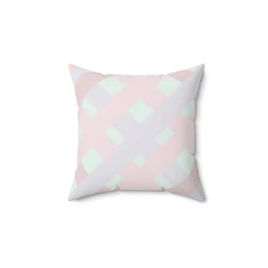 Pastels Polyester Square Pillow - Modern Cozy Decor - Dipaliz - 14’’ × - Throw Pillows
